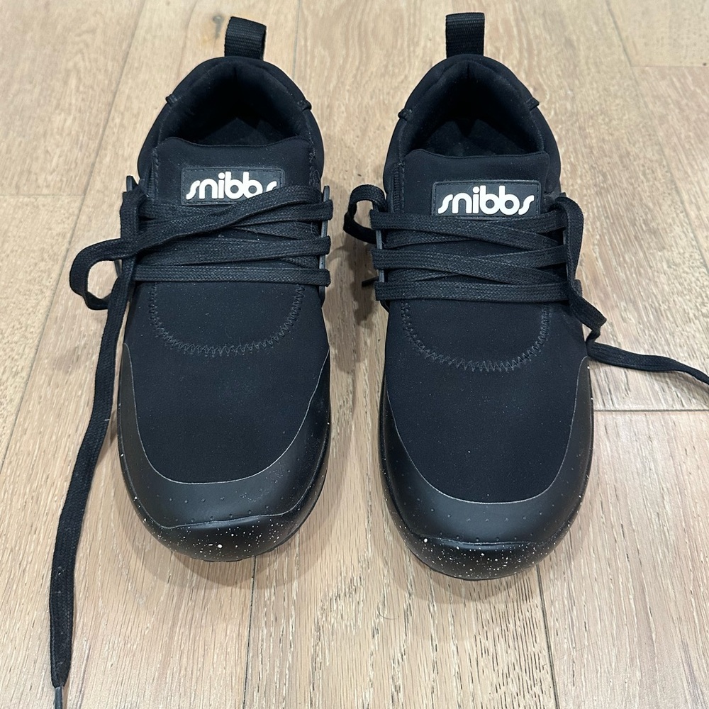 Snibbs Spacecloud Comfort Shoes Black Work Womens Size 9.5 Sneakers Non Slip